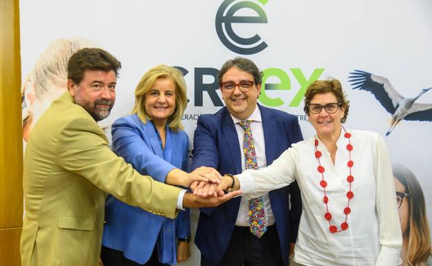 Las Fundaciones CRESEM, CEOE y 'la Caixa' se alían para la inclusión laboral de colectivos vulnerables en Extremadura