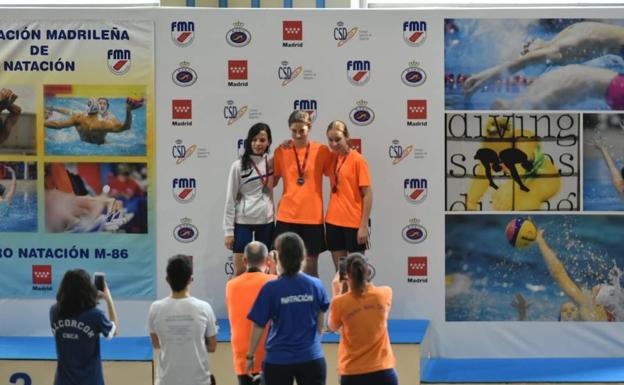 Andrea Franco se hace con seis medallas en el Campeonato de Madrid