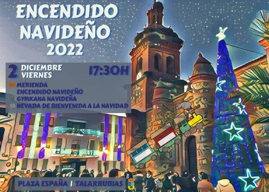 Talarrubias dará la bienvenida a la Navidad con el Encendido Navideño