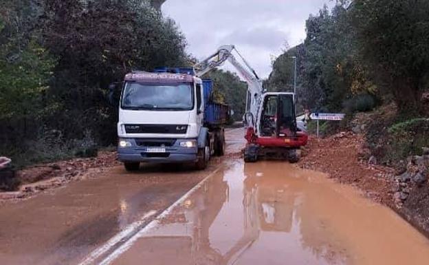 Efraín trae gran cantidad de agua al Pantano de Puerta Peña