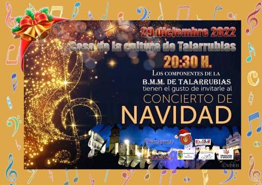 La banda de música despide el año con el Concierto de Navidad