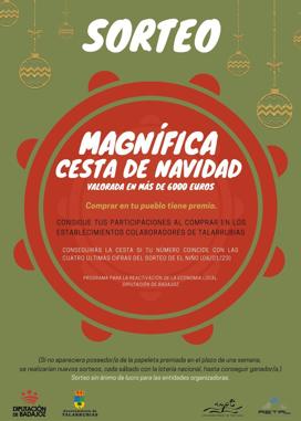 Esta Navidad, consumir en Talarrubias tiene premio