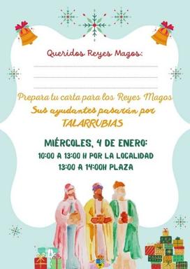 Los ayudantes de los Reyes Magos pasan por Talarrubias