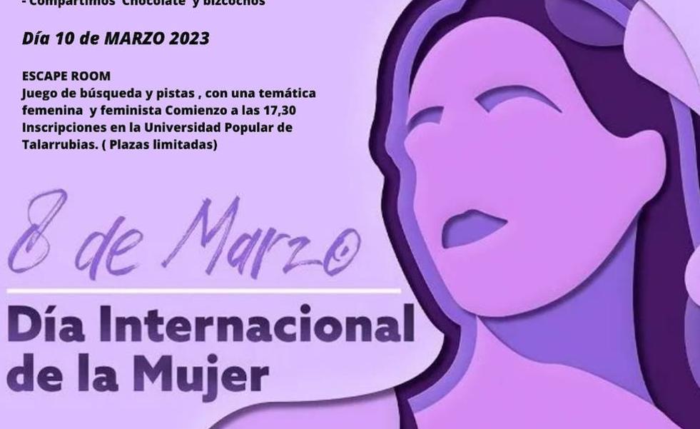 Varios actos conmemorarán el Día Internacional de la Mujer