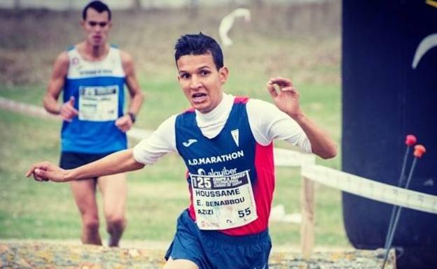 Houssame Benabbou, decimocuarto en el Cross Internacional de Soria