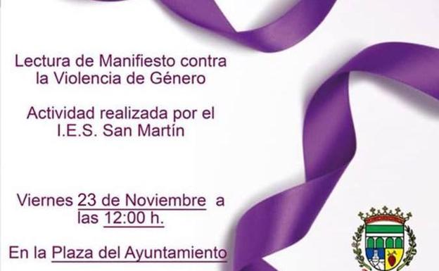 Talayuela celebra esta mañana de viernes el Día Mundial Contra la Violencia de Género