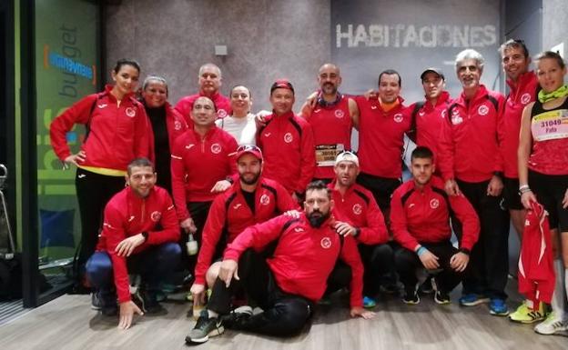 Jorge Campos participa en la Maratón Valencia Trinidad Alfonso