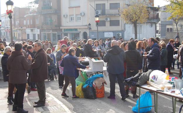 Talayuela celebró su tradicional concurso de Migas