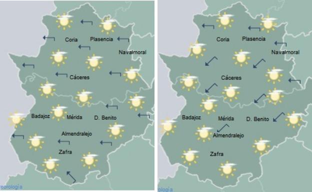 Brumas, nieblas dispersas y temperaturas mínimas en ligero ascenso