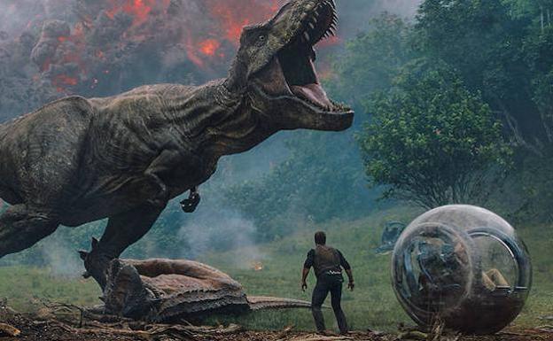 Este lunes, 'Jurassic World: El reino caído' en el cine de Navidad