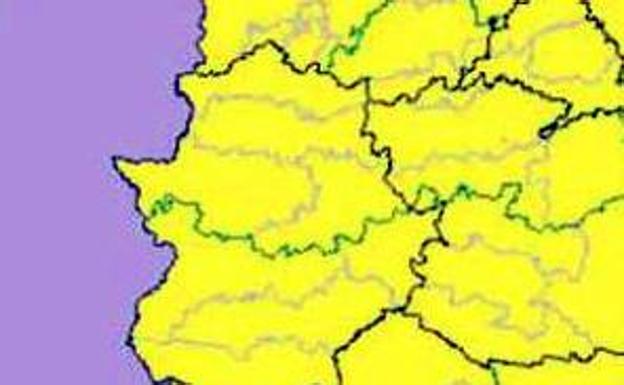 Toda la región estará este miércoles en alerta por viento y lluvia
