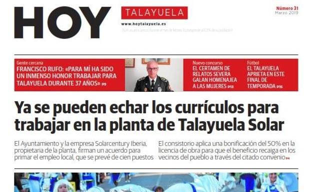 Sale a la calle la edición número 31 de HoyTalayuela