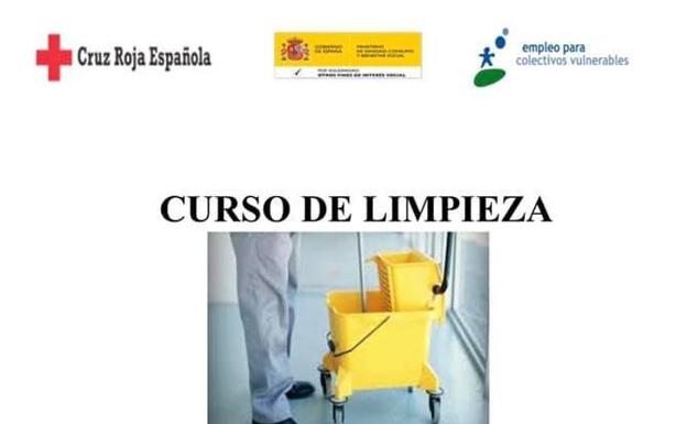 Cruz Roja imparte en Talayuela un curso de limpieza