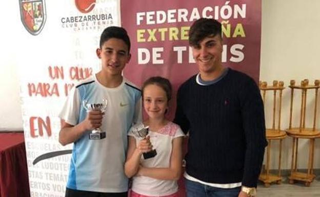 Marcos Oliva, campeón de los JUDEX de tenis en modalidad B
