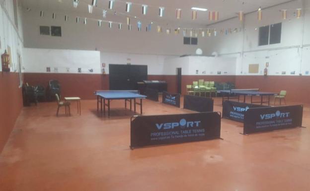 146 jugadores se darán mañana cita en el Torneo de Tenis de Mesa de Tiétar