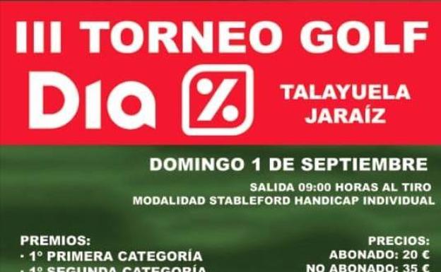 Vuelven los torneos al campo de golf de Talayuela