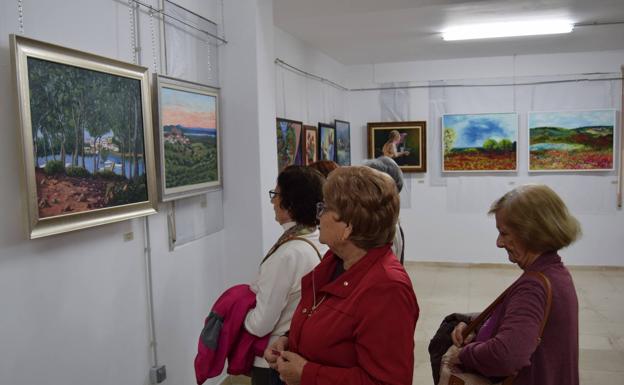 La Universidad Popular acoge una exposición de 25 artistas