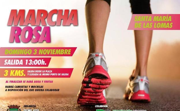 Santa María celebrará este domingo la Marcha Rosa