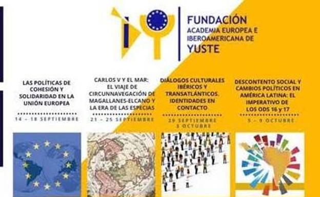 La Fundación Yuste oferta cuatro cursos online de libre acceso sobre la Unión Europea, Iberoamérica y Carlos V en el marco de su programa formativo Campus Yuste