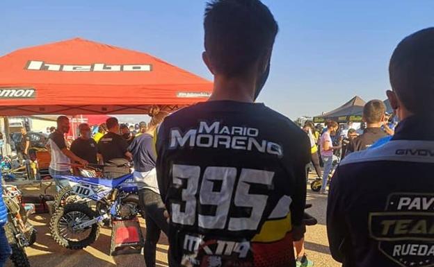 Mario Moreno, undécimo en categoría Open y octavo en Mx2 en el circuito de la Salgada de la Bañeza