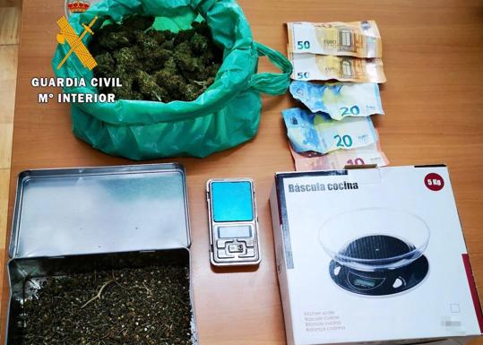 Cuatro detenidos por tráfico de drogas en varias poblaciones cacereñas, uno de ellos en Navalmoral