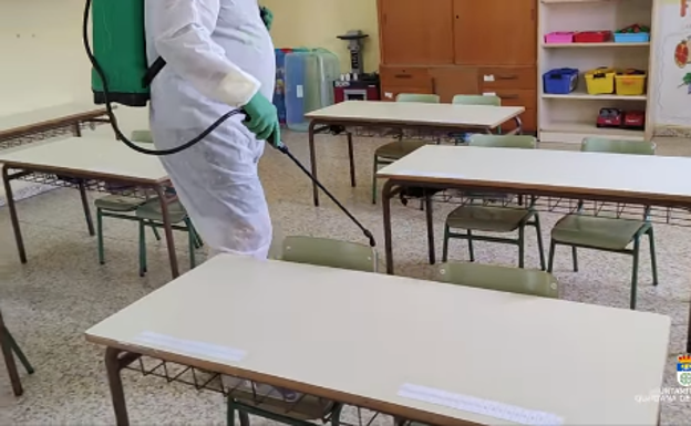 La región mantiene 86 aulas cerradas, 2 de ellas en el IES San Martín y 1 en el CEIP Gonzalo Encabo