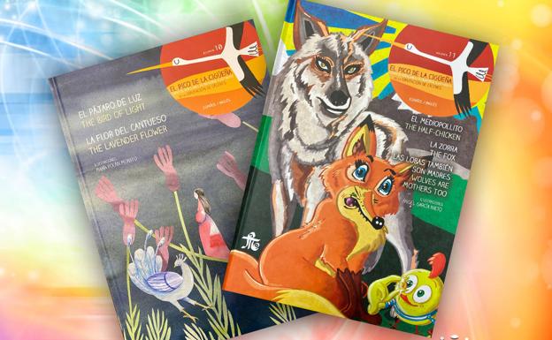 La colección de la Diputación El Pico de la Cigüeña saca dos nuevos volúmenes ilustrados en versión bilingüe español/inglés