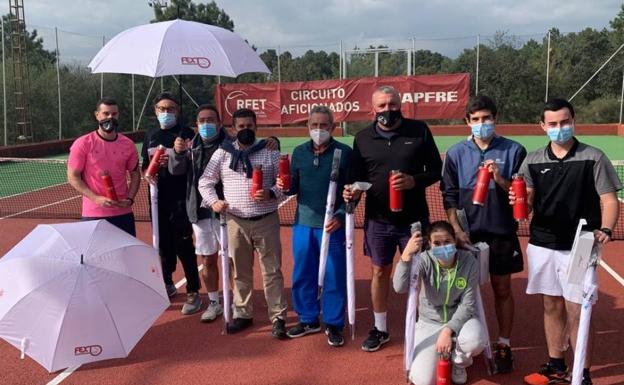 El Circuito Aficionados RFET homenajea a los jugadores extremeños con más participaciones