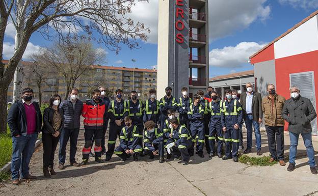 Diputación y Junta, pioneras en la puesta en marcha del ciclo de FP para formar en emergencias y protección civil a los futuros bomberos