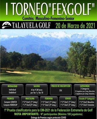 El campo de Talayuela Golf acoge un nuevo torneo de la Federación Extremeña de Golf