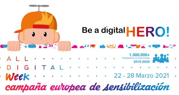 Los NCC de Extremadura se suman un año más a la celebración de la #AllDigitalWeek2021
