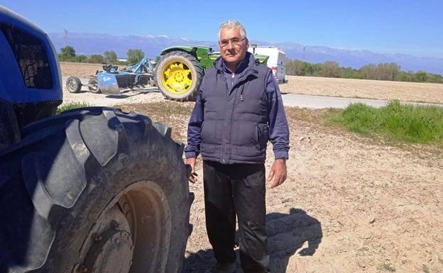 «Tenemos el mayor índice de relevo generacional», dice el presidente de la comunidad de regantes Presa Las Fraguas, Felipe Castañar