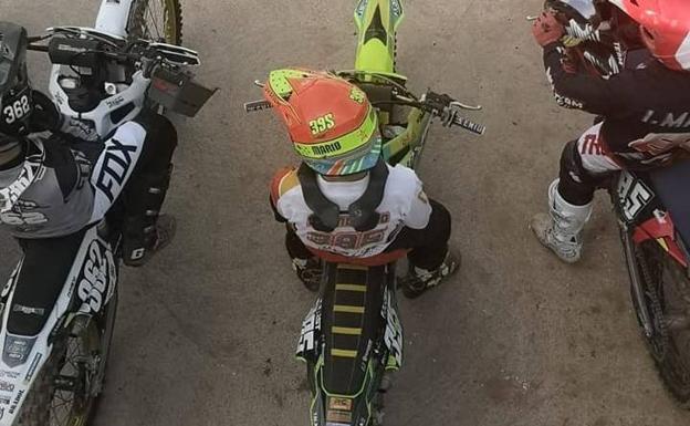 Mario Moreno disputa este fin de semana la segunda prueba del nacional de motocross