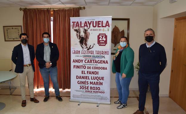 Presentan el cartel del festival taurino de las Fiestas de San Marcos en Talayuela