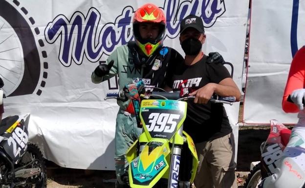 Mario Moreno disputa el nacional en Cerro Negro