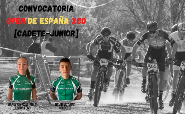 David Vizcaíno es convocado por la selección extremeña para disputar el open de España XCO