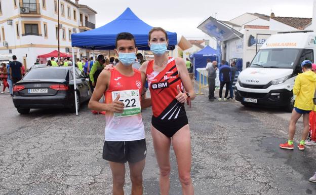 Houssame Benabbou y Teresa Urbina ganan el Cross Popular Ciudad de Trujillo