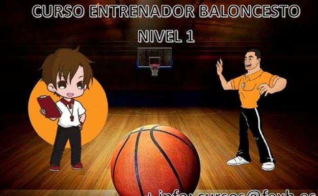 Abierto el plazo de preinscripción para tomar parte en un curso de entrenador de baloncesto de Nivel I