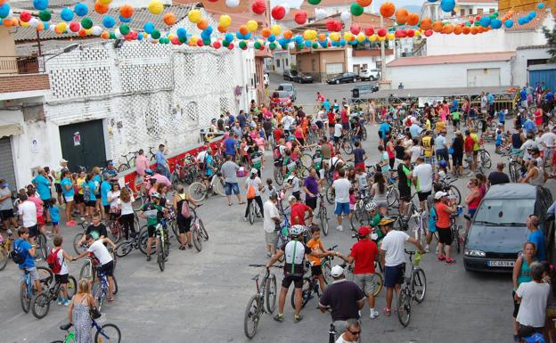 El día de la Bicicleta abre una nueva jornada de las Fiestas de Agosto