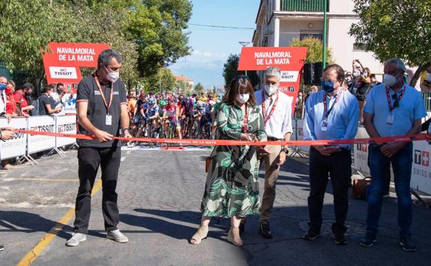 Navalmoral acoge, por primera vez, la salida de una etapa de la Vuelta Ciclista a España