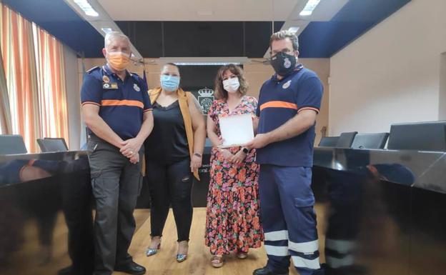 Reconocimiento a los voluntarios de Protección Civil