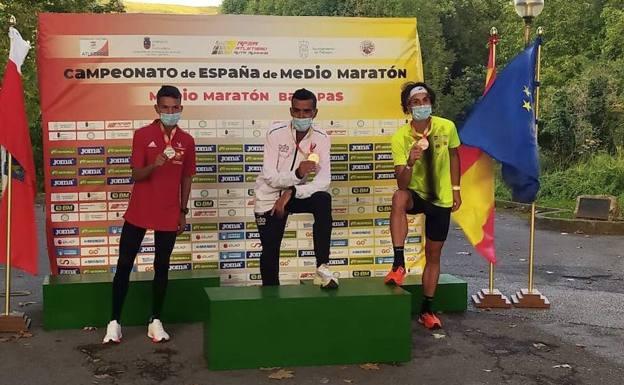 Houssame Benabbou logra el segundo puesto en el campeonato de España de media maratón
