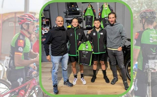 David Vizcaíno quiere brillar en el calendario nacional con los colores extremeños del Ecopilas