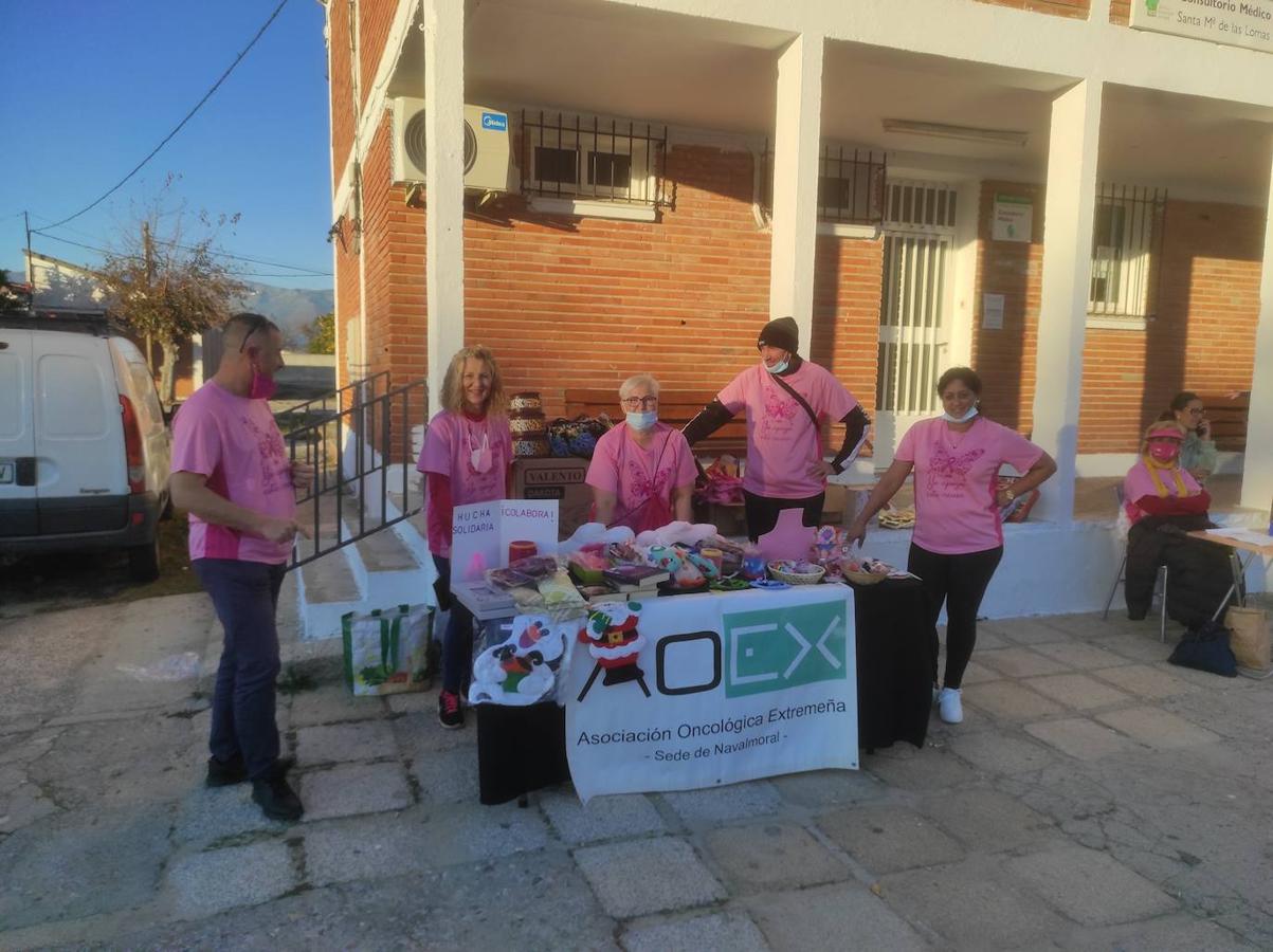 Fotogalería Marcha Rosa en Barquilla de Pinares y Santa María de las Lomas
