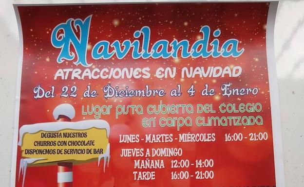 Navilandia se instalará en Talayuela del 22 de diciembre al 4 de enero
