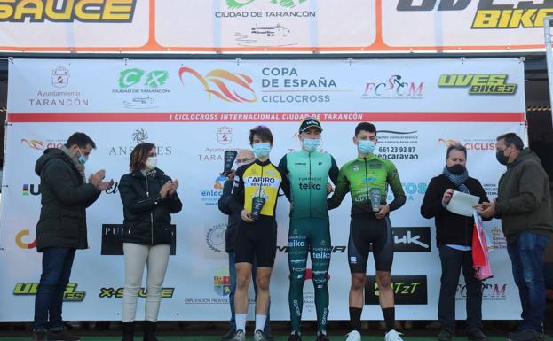 David Vizcaíno hace pódium en la última prueba de la Copa de España de Ciclocross