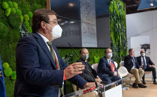 Antonio Luis Galán presente en la puesta de largo de Las Edades del Hombre en Fitur
