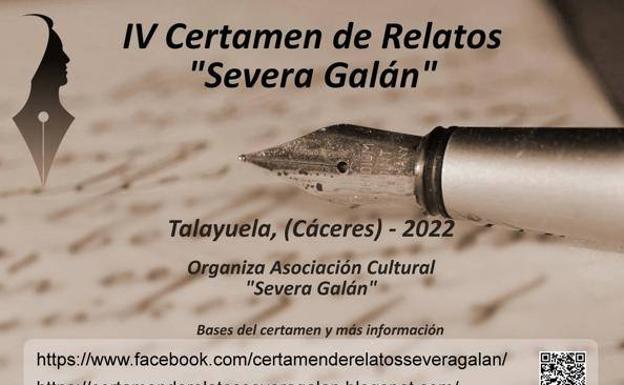 Participa en una nueva edición del Certamen de Relatos Cortos Severa Galán