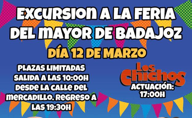 El Ayuntamiento organiza un viaje a la Feria de los Mayores de Extremadura