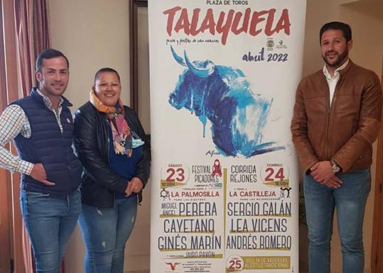 Presentan el cartel de los festejos taurinos de las Fiestas de San Marcos en Talayuela